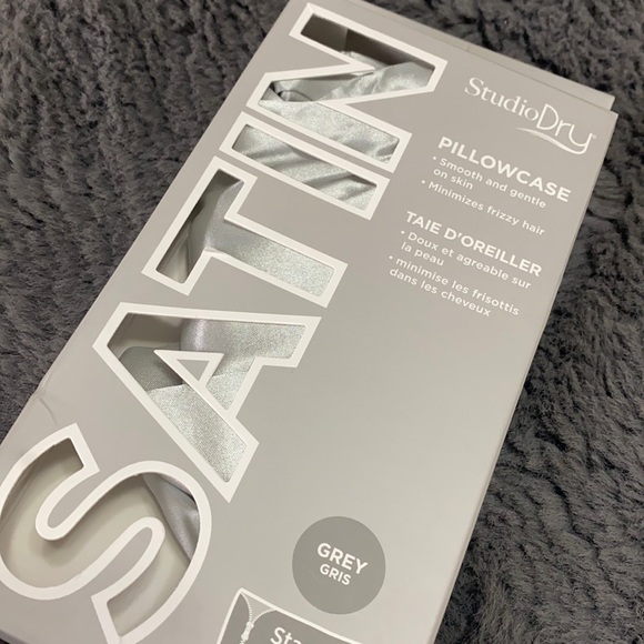 studio dry satin pillowcase